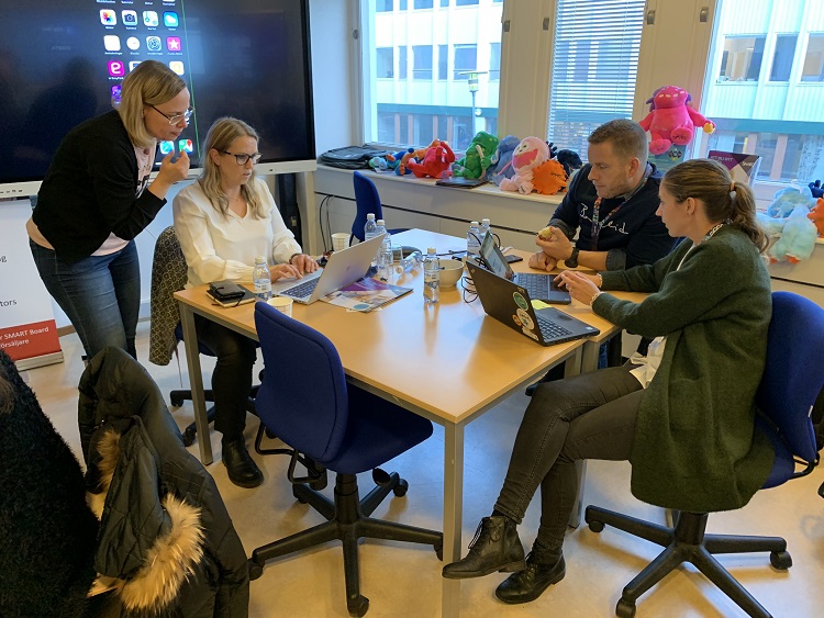 SEE-träff med SMART Exemplary Educators i Stockholm 2019