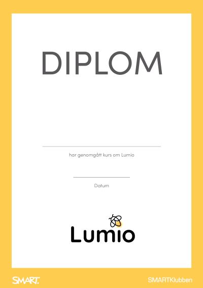 Diplom Lumio